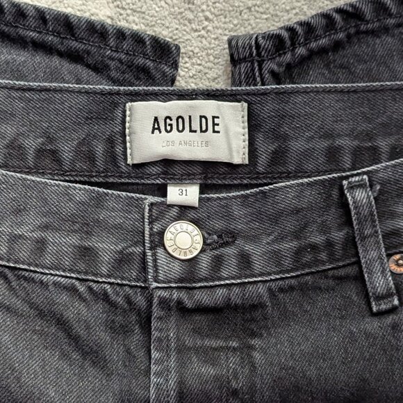 Agolde Lana Mid-Rise Straight Jeans BNWOT - Picture 5 of 9